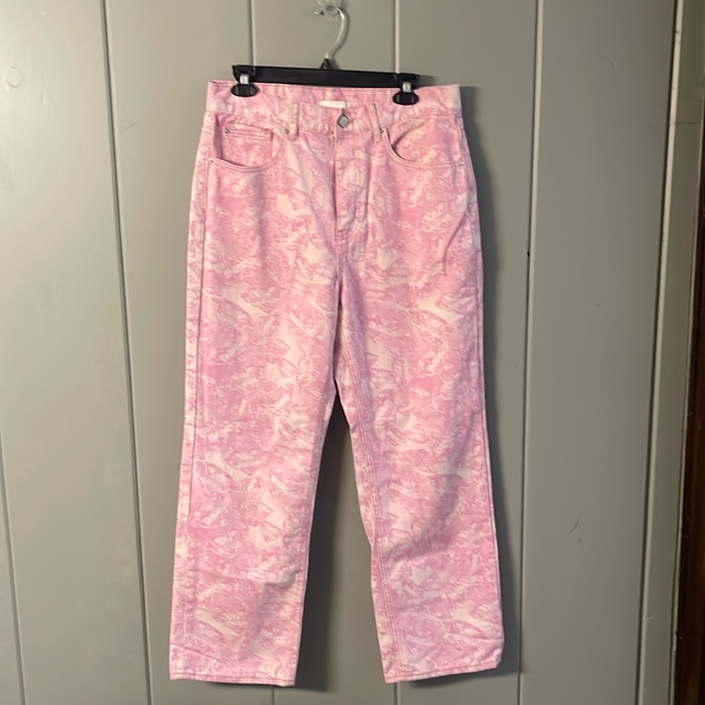 Urban Outfitters BDG Pink Jeans Fairy Tomato Girl Cottagecore Festival Feminine